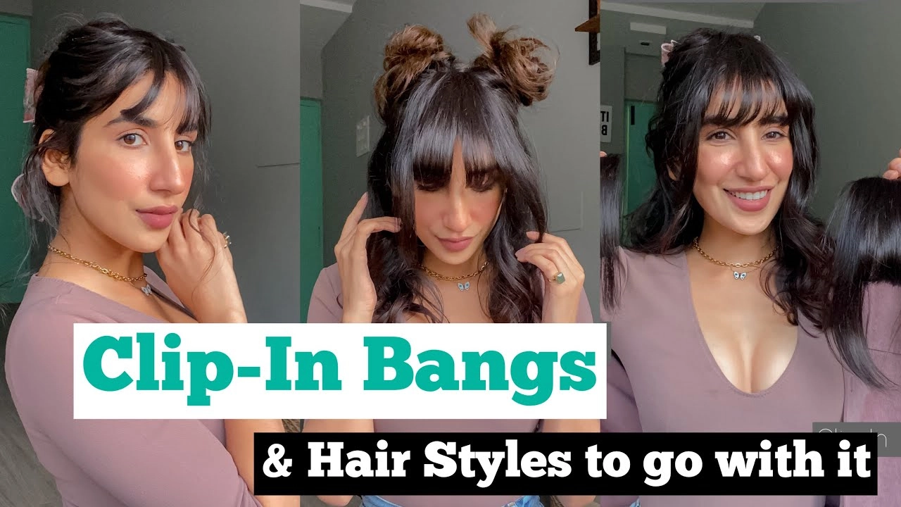 CLIP-IN BANGS INSTEAD OF A NEW HAIR CUT!